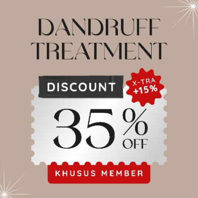 Promo Dandruff 35% Diskon + 15% Khusus Member
